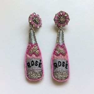 Champagne earrings